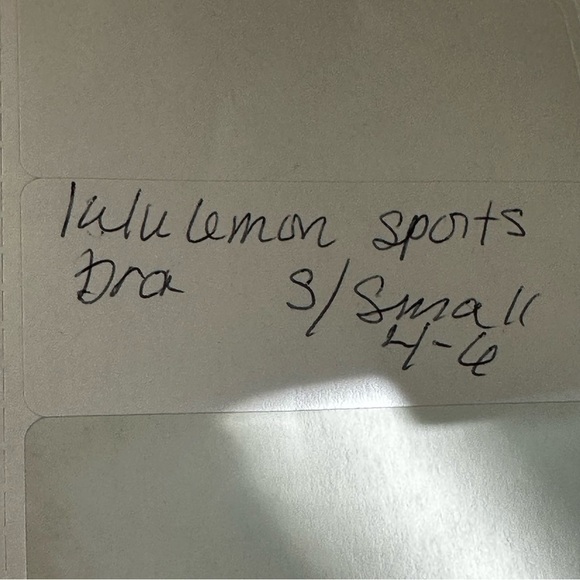 Lululemon sports bra size small - Picture 2 of 5